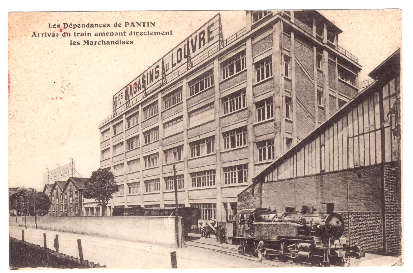 Dependances de Pantin des Magasins du Louvre; 1905