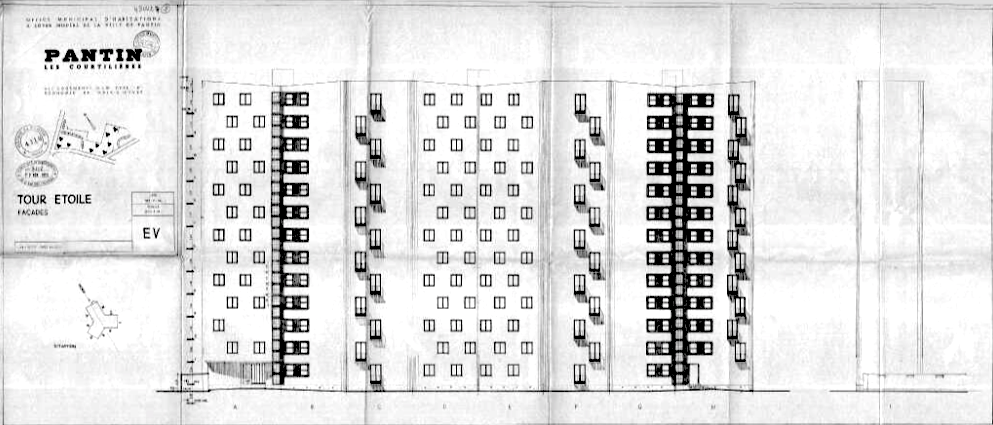 Plans de la tour étoile