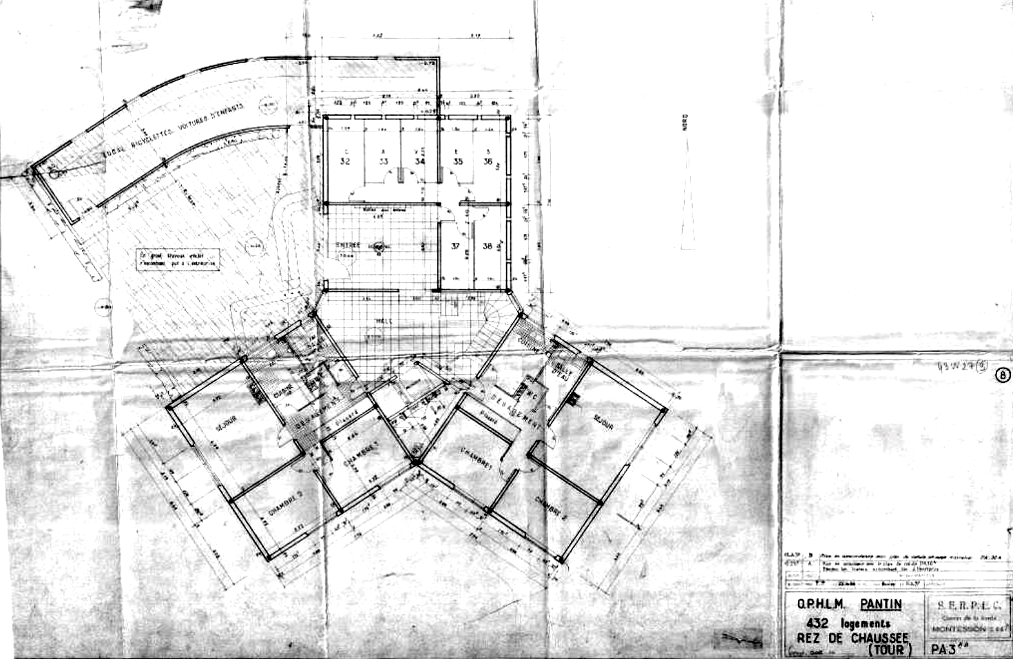 Plans de la tour étoile